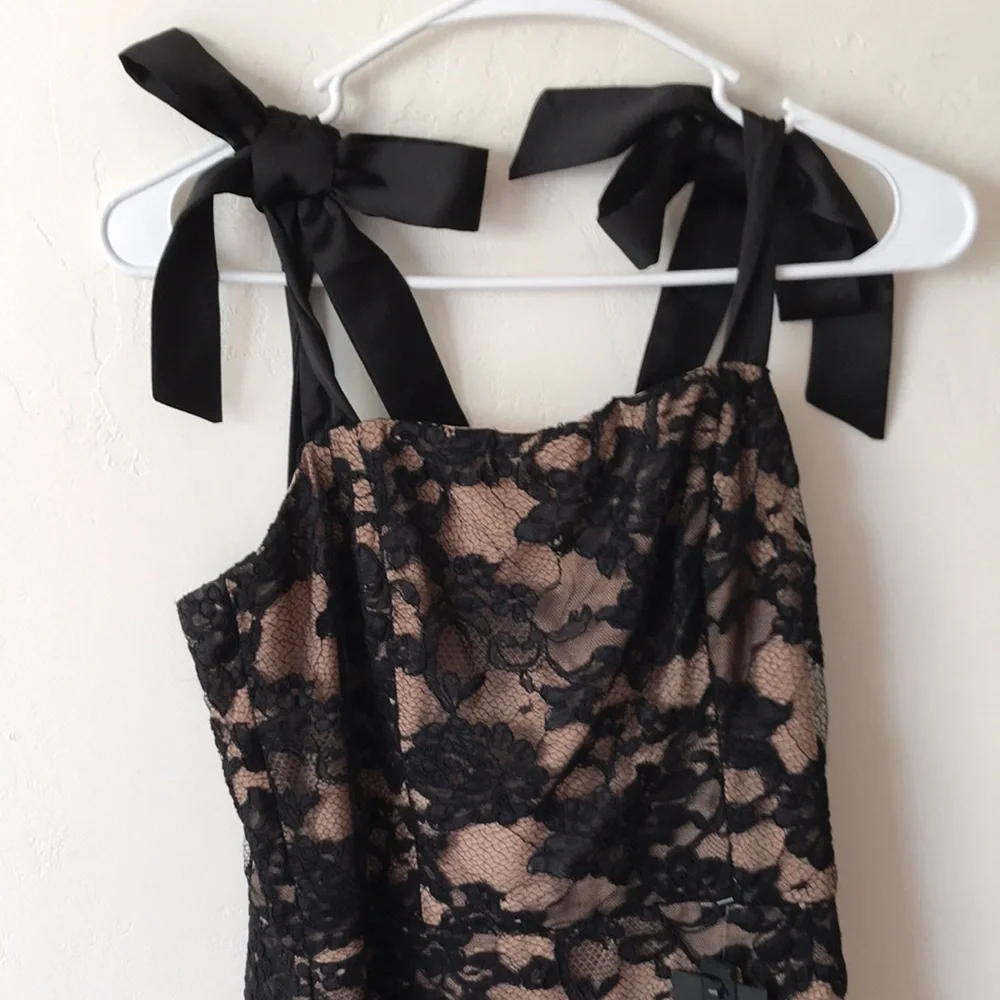 Bronx and Banco Willow Black Lace Dress XL New With Tags_3
